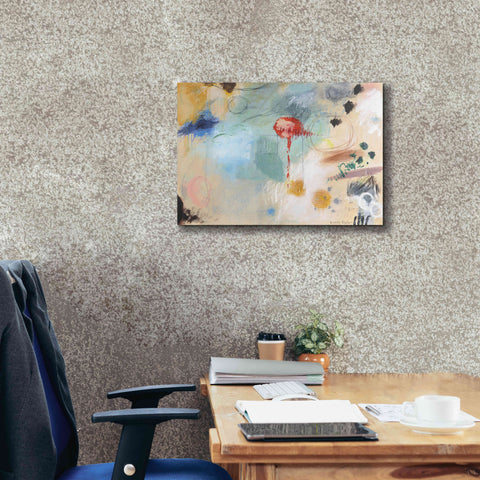 Image of 'Red Light' by Kyoko Fischer, Giclee Canvas Wall Art,26x18