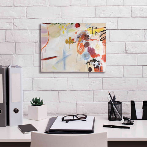 Image of 'Catching Bubbles' by Kyoko Fischer, Giclee Canvas Wall Art,16x12