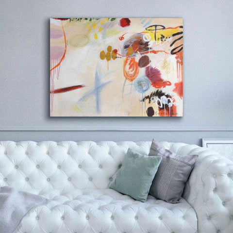 Image of 'Catching Bubbles' by Kyoko Fischer, Giclee Canvas Wall Art,54x40