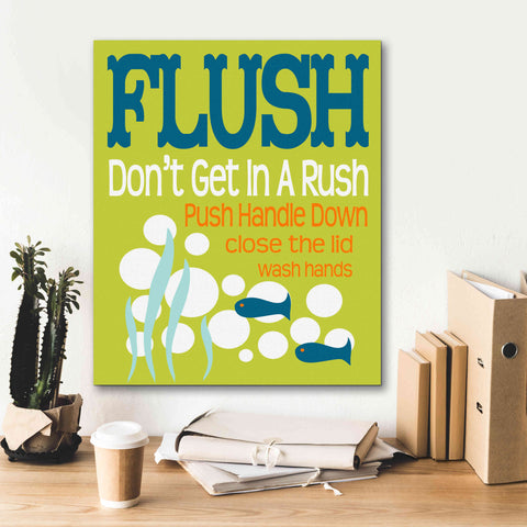 Image of 'Ocean Bubble Friends 2' by Leslie Fuqua, Giclee Canvas Wall Art,20x24