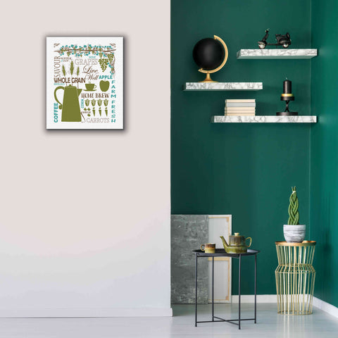 Image of 'Culinary Love 2 in Color' by Leslie Fuqua, Giclee Canvas Wall Art,20x24