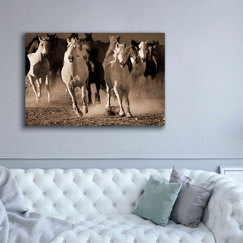 Image of 'About Face' by Lisa Dearing, Giclee Canvas Wall Art,60x40