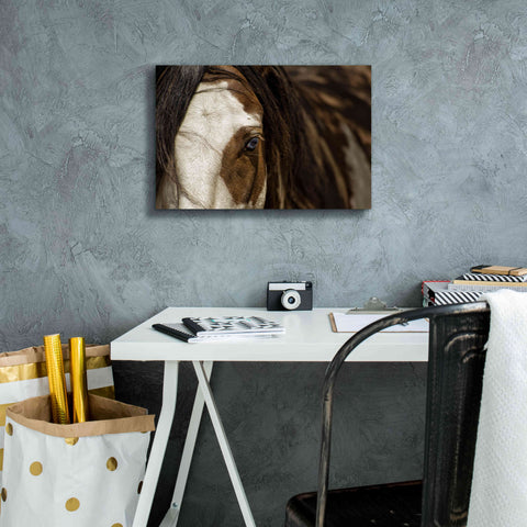 Image of 'Blue' by Lisa Dearing, Giclee Canvas Wall Art,18x12