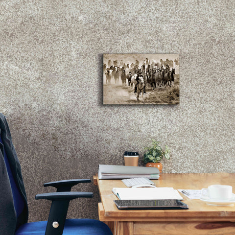 Image of 'Heading Home' by Lisa Dearing, Giclee Canvas Wall Art,18x12