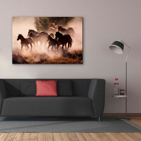 Image of 'Horses' by Lisa Dearing, Giclee Canvas Wall Art,60x40