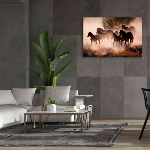 Image of 'Horses' by Lisa Dearing, Giclee Canvas Wall Art,60x40