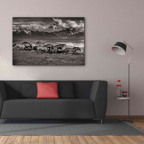 Image of 'Mountain Range Mavericks' by Lisa Dearing, Giclee Canvas Wall Art,60x40