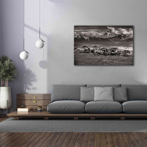 Image of 'Mountain Range Mavericks' by Lisa Dearing, Giclee Canvas Wall Art,60x40