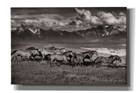 Image of 'Mountain Range Mavericks' by Lisa Dearing, Giclee Canvas Wall Art