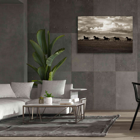 Image of 'Racing the Clouds' by Lisa Dearing, Giclee Canvas Wall Art,60x40