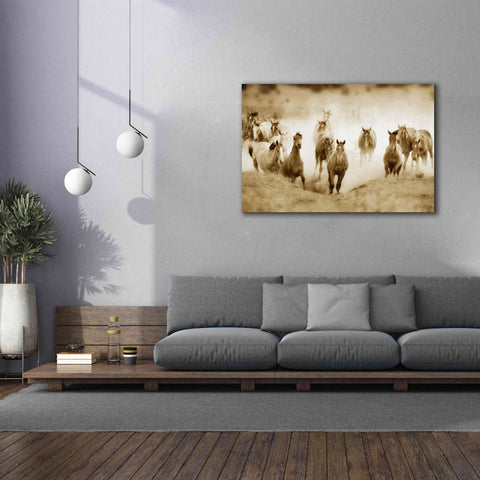 Image of 'San Cristobol Horses' by Lisa Dearing, Giclee Canvas Wall Art,60x40
