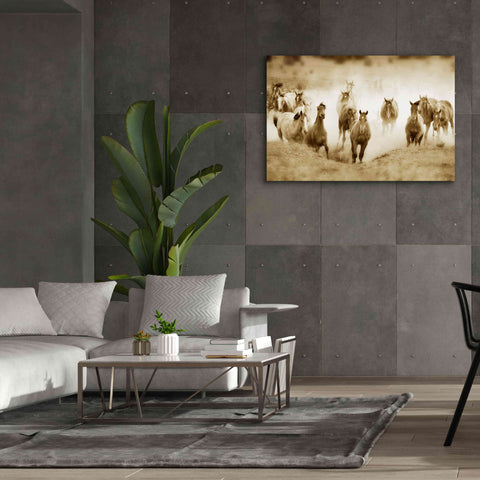 Image of 'San Cristobol Horses' by Lisa Dearing, Giclee Canvas Wall Art,60x40