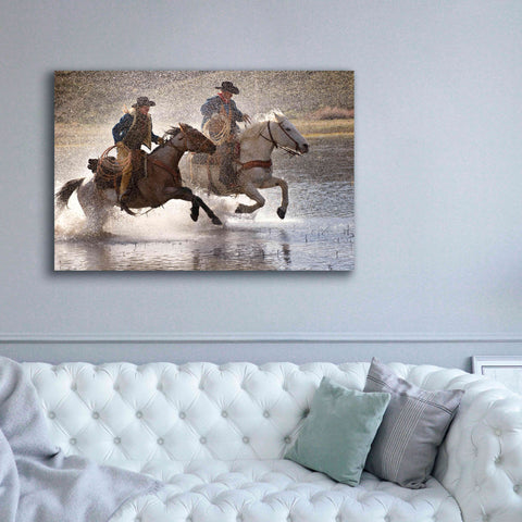 Image of 'Splash Dance' by Lisa Dearing, Giclee Canvas Wall Art,60x40