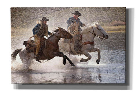 Image of 'Splash Dance' by Lisa Dearing, Giclee Canvas Wall Art