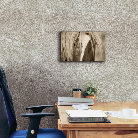 Image of 'The Blonde' by Lisa Dearing, Giclee Canvas Wall Art,18x12