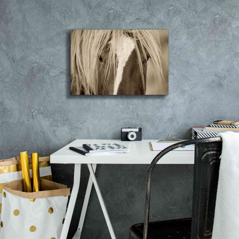 Image of 'The Blonde' by Lisa Dearing, Giclee Canvas Wall Art,18x12