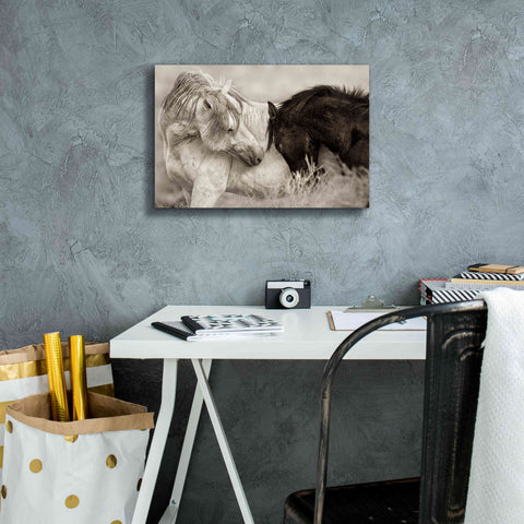 Image of 'The Long Goodbye' by Lisa Dearing, Giclee Canvas Wall Art,18x12