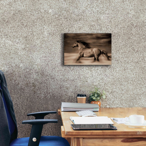 Image of 'Wind Runner' by Lisa Dearing, Giclee Canvas Wall Art,18x12