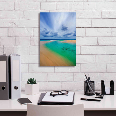 Image of 'Emerald Dreams' by Lizzy Davis, Giclee Canvas Wall Art,12x18