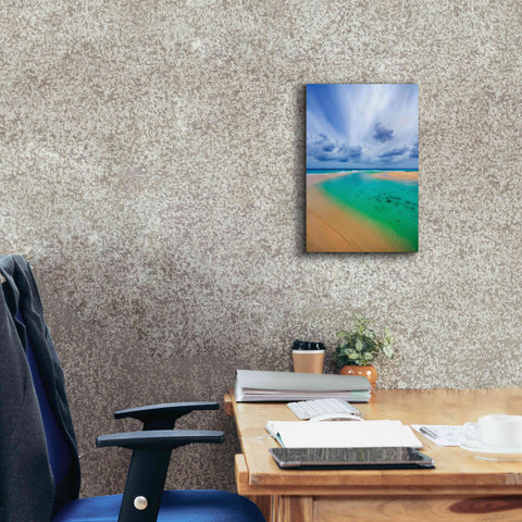 Image of 'Emerald Dreams' by Lizzy Davis, Giclee Canvas Wall Art,12x18