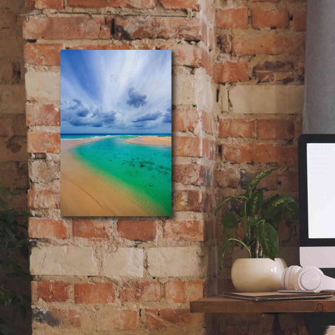 Image of 'Emerald Dreams' by Lizzy Davis, Giclee Canvas Wall Art,12x18