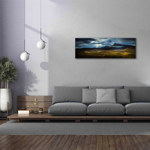 Image of 'Quiraing Lightpools' by Lynne Douglas, Giclee Canvas Wall Art,60x20