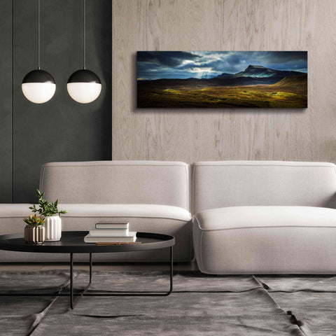 Image of 'Quiraing Lightpools' by Lynne Douglas, Giclee Canvas Wall Art,60x20