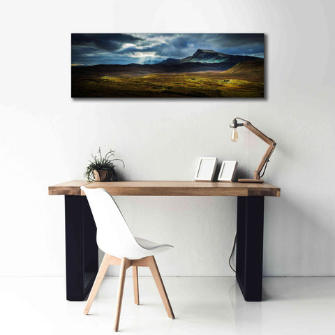 Image of 'Quiraing Lightpools' by Lynne Douglas, Giclee Canvas Wall Art,60x20
