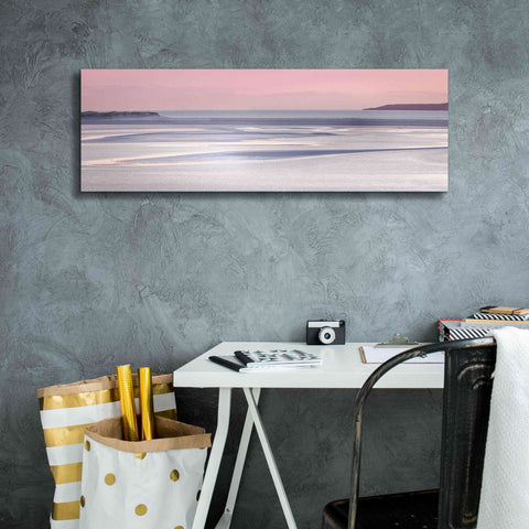 Image of 'Silver Sands' by Lynne Douglas, Giclee Canvas Wall Art,36x12