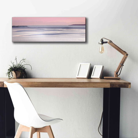 Image of 'Silver Sands' by Lynne Douglas, Giclee Canvas Wall Art,36x12