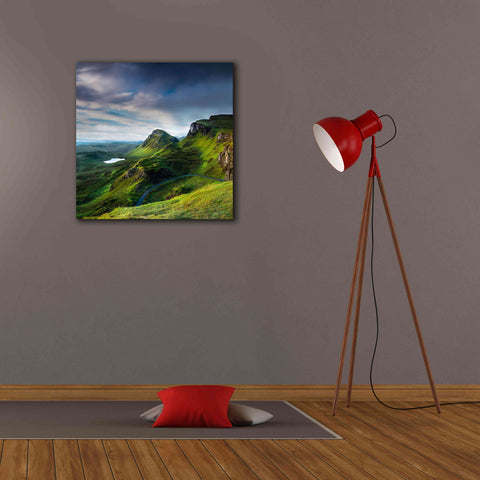 Image of 'Summer on the Quiraing' by Lynne Douglas, Giclee Canvas Wall Art,26x26