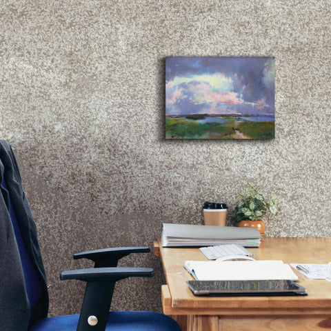 Image of 'Converging Storms' by Madeline Dukes, Giclee Canvas Wall Art,16x12