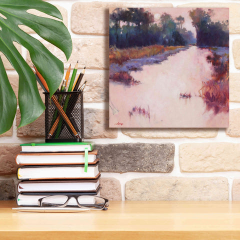 Image of 'Coral Dawn' by Madeline Dukes, Giclee Canvas Wall Art,12x12