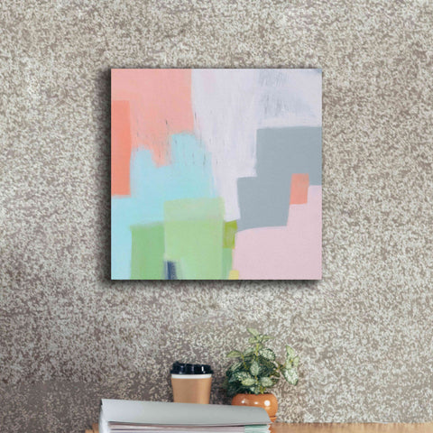 Image of 'Persica' by Melissa Donoho, Giclee Canvas Wall Art,18x18