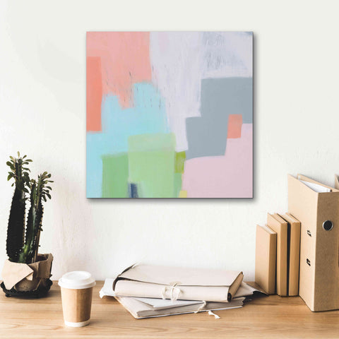 Image of 'Persica' by Melissa Donoho, Giclee Canvas Wall Art,18x18