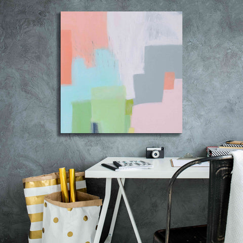 Image of 'Persica' by Melissa Donoho, Giclee Canvas Wall Art,26x26