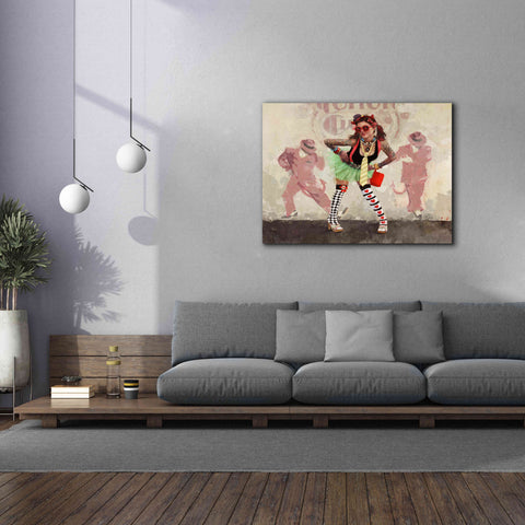 Image of 'Devil or Angel' by Michael Fitzpatrick, Giclee Canvas Wall Art,54x40