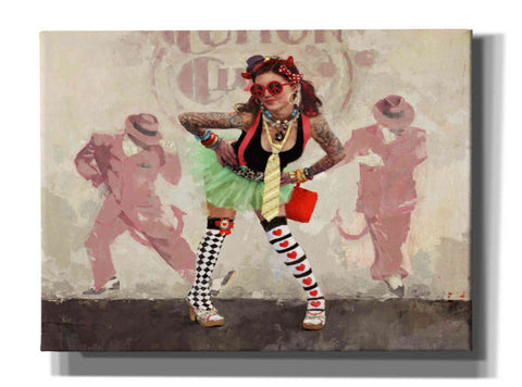 Image of 'Devil or Angel' by Michael Fitzpatrick, Giclee Canvas Wall Art