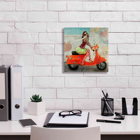 Image of 'This Is How I Roll' by Michael Fitzpatrick, Giclee Canvas Wall Art,12x12