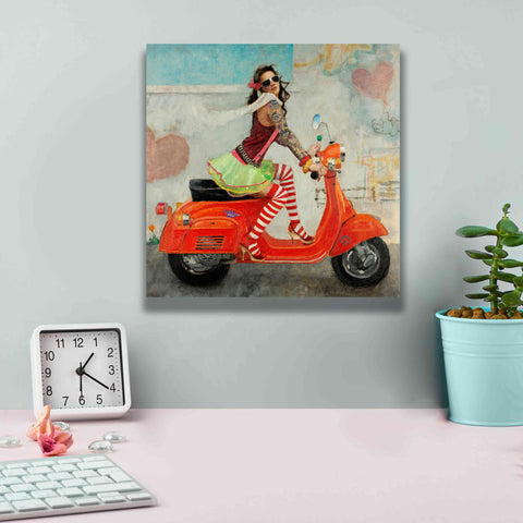 Image of 'This Is How I Roll' by Michael Fitzpatrick, Giclee Canvas Wall Art,12x12