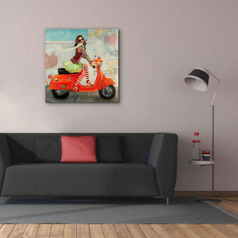 Image of 'This Is How I Roll' by Michael Fitzpatrick, Giclee Canvas Wall Art,37x37