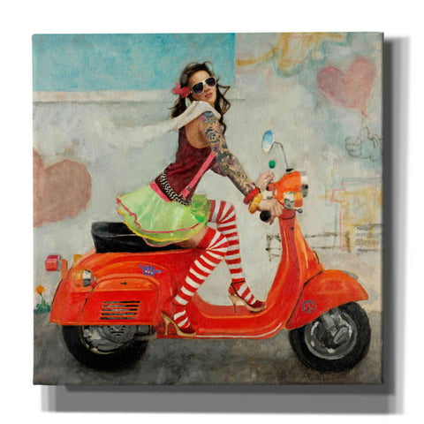Image of 'This Is How I Roll' by Michael Fitzpatrick, Giclee Canvas Wall Art