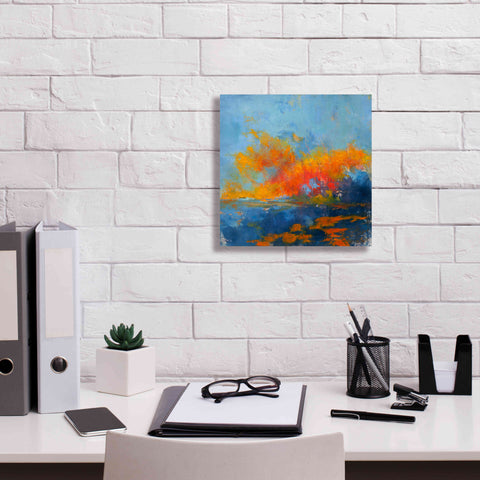 Image of 'Blue on Blue' by Patrick Dennis, Giclee Canvas Wall Art,12x12