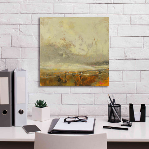 Image of 'Farm Path' by Patrick Dennis, Giclee Canvas Wall Art,18x18