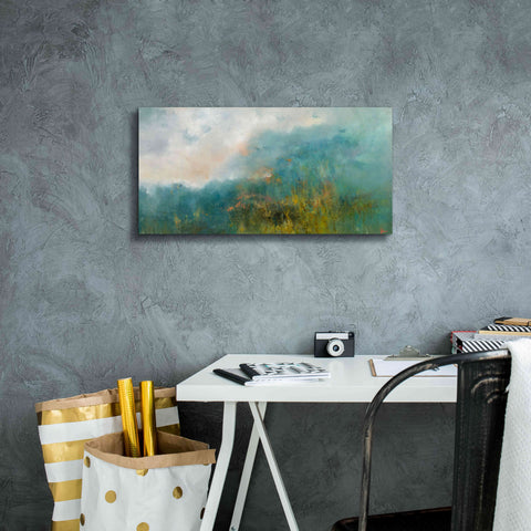 Image of 'Incoming' by Patrick Dennis, Giclee Canvas Wall Art,24x12