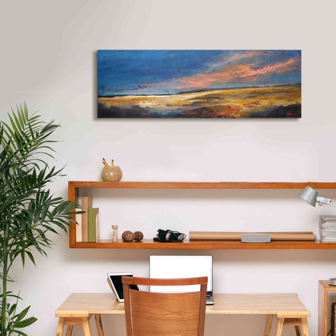 Image of 'Ranch Romance' by Patrick Dennis, Giclee Canvas Wall Art,36 x 12