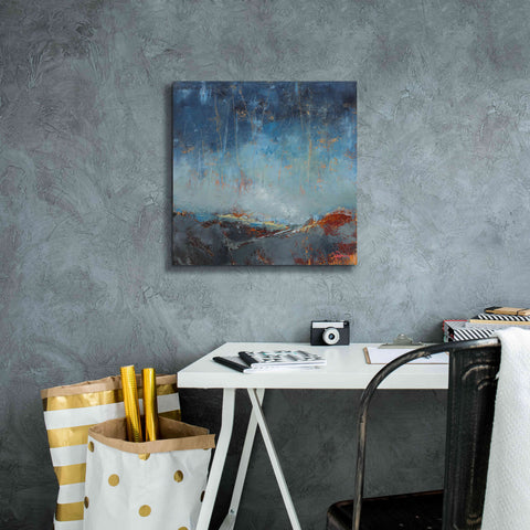 Image of 'The Pass' by Patrick Dennis, Giclee Canvas Wall Art,18 x 18