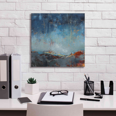 Image of 'The Pass' by Patrick Dennis, Giclee Canvas Wall Art,18 x 18