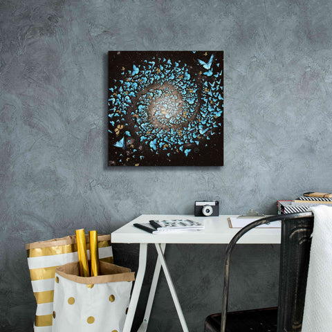 Image of 'Butterfly Galaxy' by Paula Belle Flores, Giclee Canvas Wall Art,18 x 18