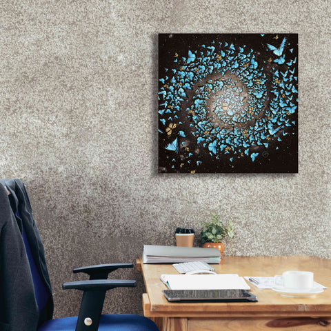 Image of 'Butterfly Galaxy' by Paula Belle Flores, Giclee Canvas Wall Art,26 x 26